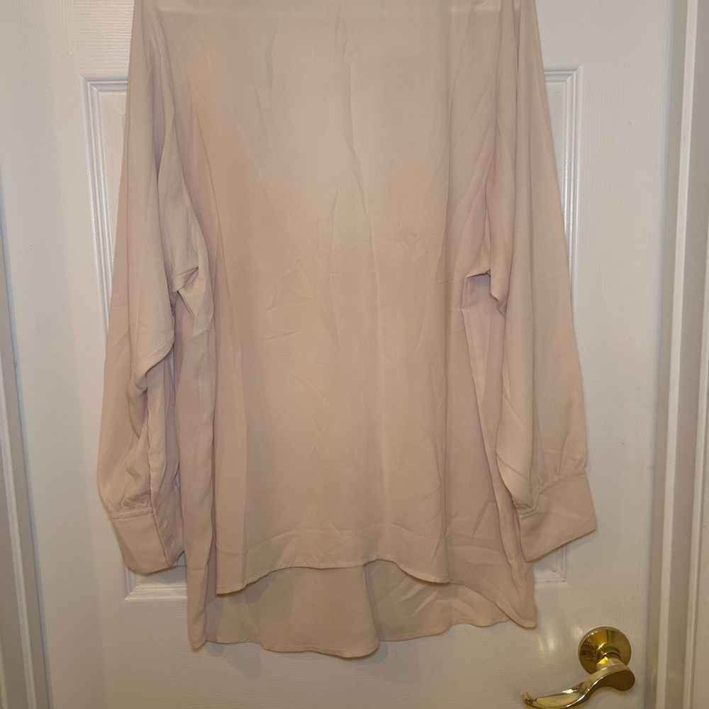 Chic Beige Women's Blouse